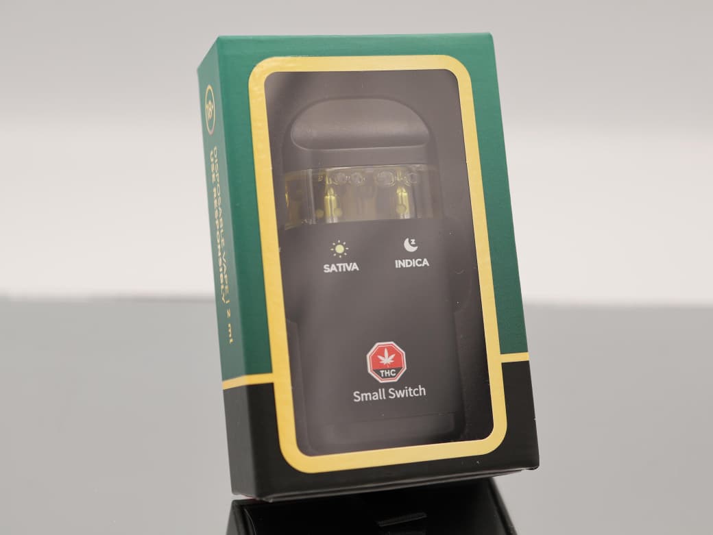 Switchable Vape : Indica 1ml & Sativa 1ml